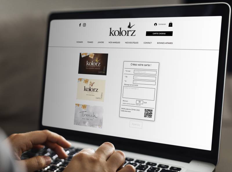 Offrir une carte cadeau dans un magasin de prêt-à-porter à Lyon